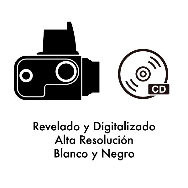 Revelado + CD blanco y negro ALTA RESOLUCIÓN