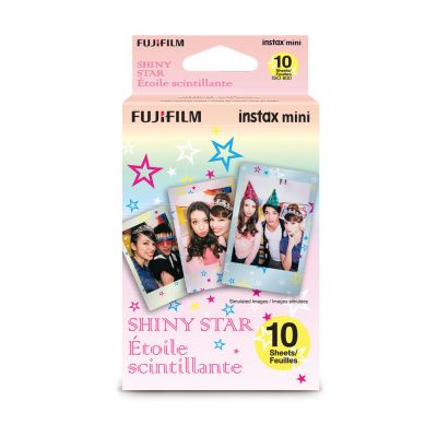 Fujifilm Instax Mini marco Shiny Star - 10 hojas