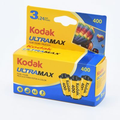 Kodak Ultramax 400 35mm 24 exposiciones (pack 3)